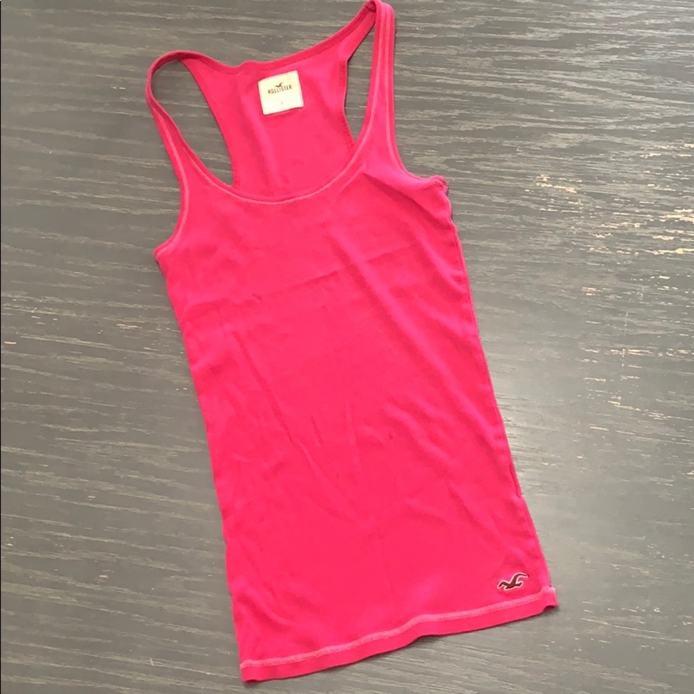 Hollister pink tank top